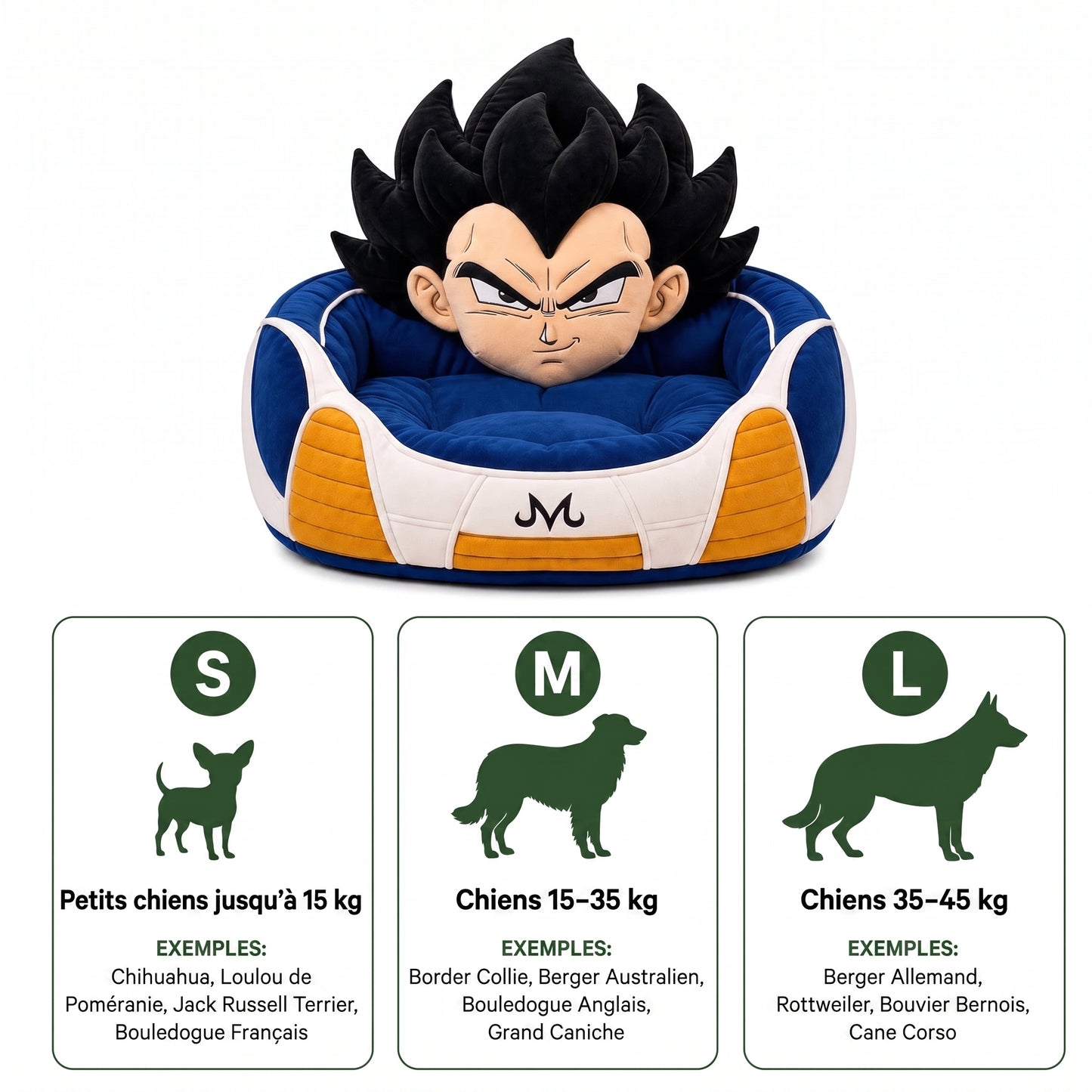 Vegeta- Niche pour chiens