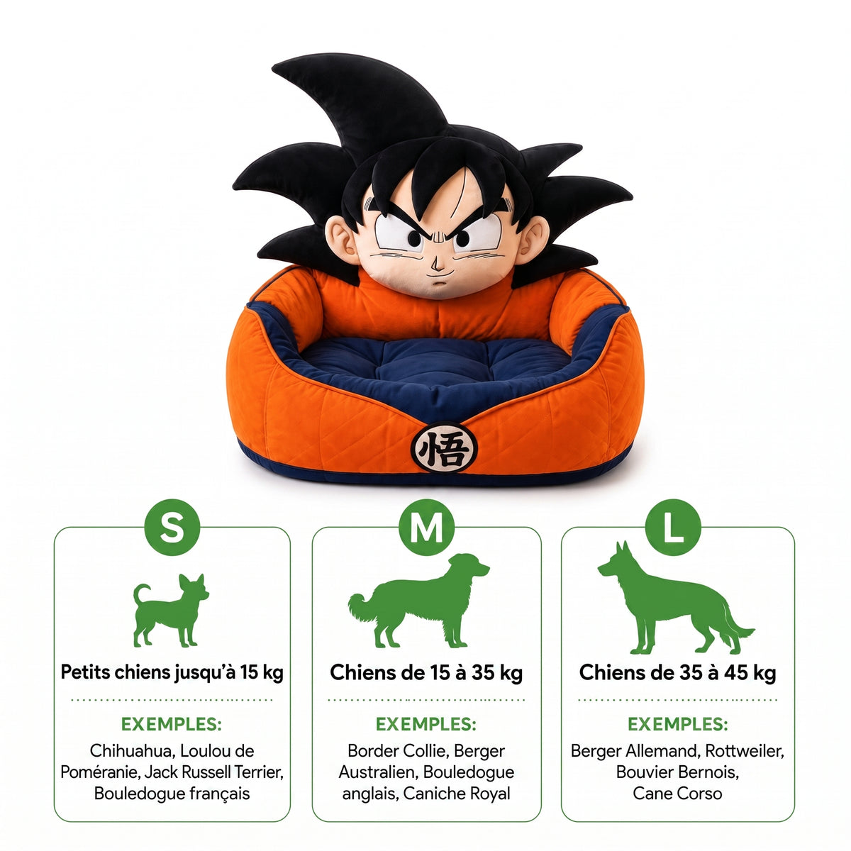 Goku- Niche pour chiens