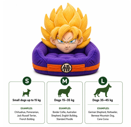 Super Saiyan Goku- Niche pour chiens